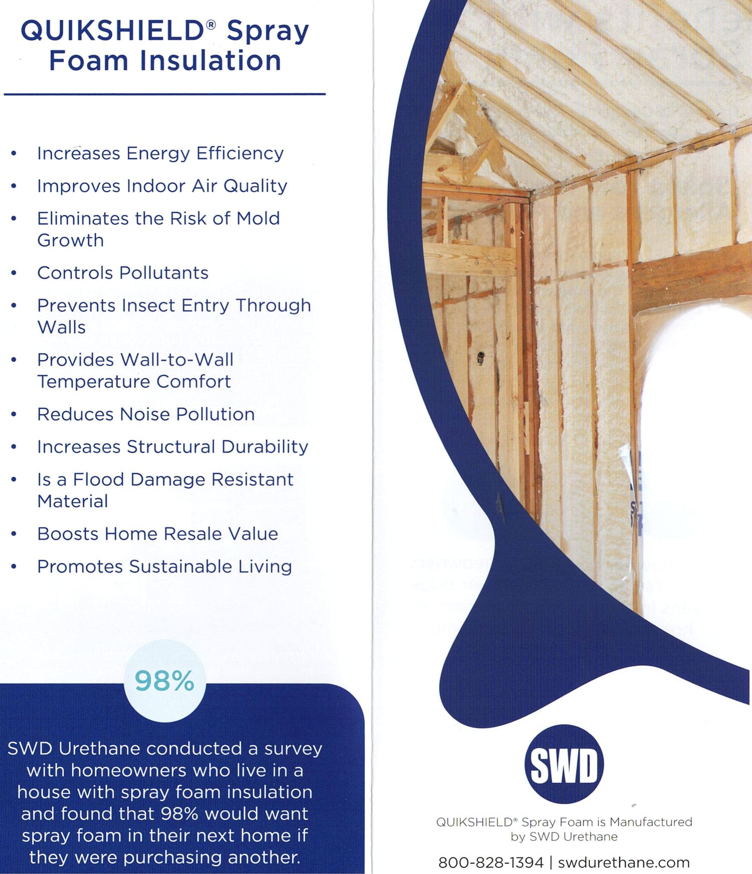 quikshield spray insulation